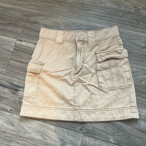 Cargo mini skirt